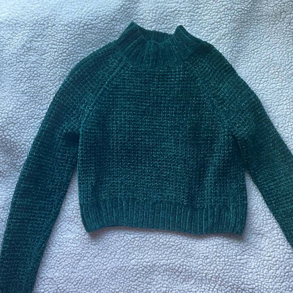 Emerald green H&M sweater